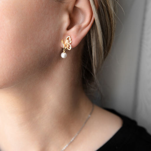 Серьги клипсы Арт. 3V-8382-Y - MyGemma фото 2