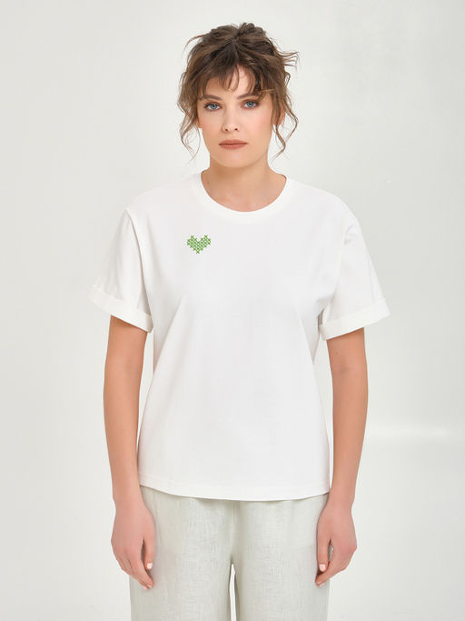 Футболка с принтом - Stilla фото 4