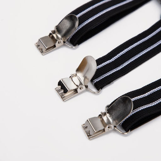 Подтяжки детские, ширина 2.5 см, цвет чёрный - Simaland фото 3