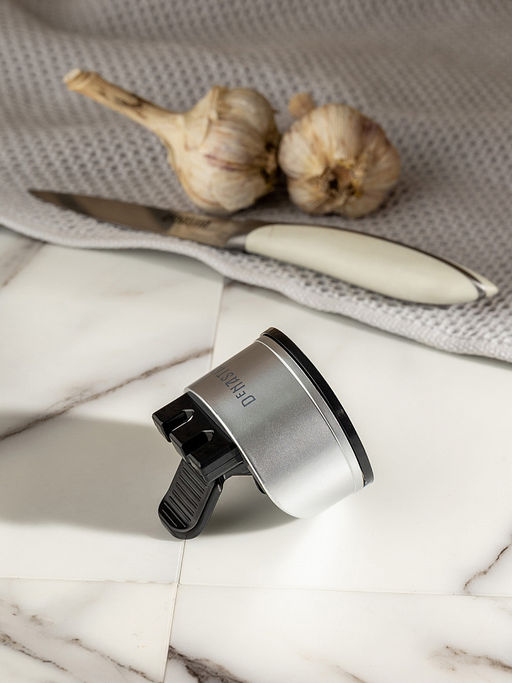 Точилка для ножей с вакуумным креплением 6x6x6,5 чёрный ABS пластик, ПВХ, вольфрамовая сталь, керамика, ПП - Denastia фото 3