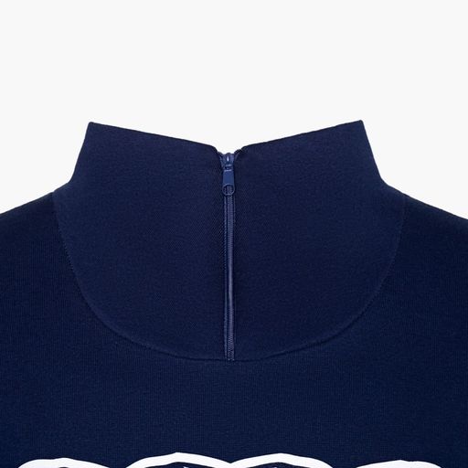 Термобельё мужское НАЧЁС (фуфайка, кальсоны) принт медведь, цвет тёмно-синий, размер 48