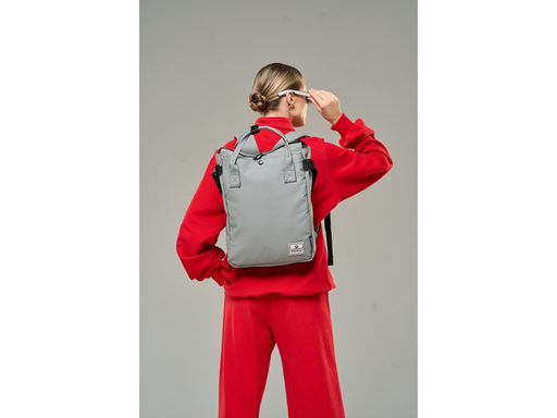 Сумка-рюкзак женский Lanotti 6001/серый