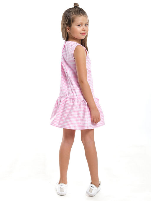 Платье в клетку UD 4703 розов.клетка - Mini maxi фото 5