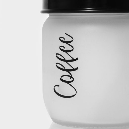 Банка для сыпучих Herevin Coffee, 425 мл, стекло
