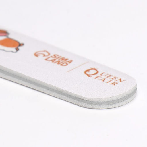 Цена за 2 шт. Пилка для ногтей Корги, прямая, 180/240 грит, 18 см - Qf фото 3