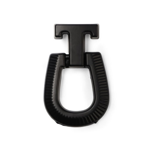 Цена за 3 шт. Ручка-кнопка CAPPIO EARRING, алюминий, цвет черный