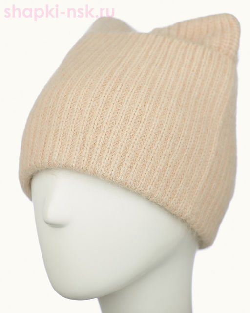 40724 1А KHW Колари Шапка с ушками женская (56-58)