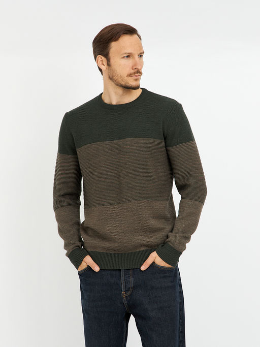 джемпер мужской в широкую полоску - Glenfield фото 4