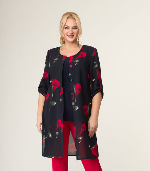 Комплект Svetlana Style 3006 синий+цветы