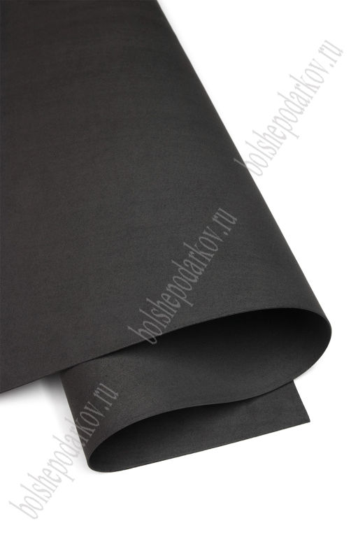 Фоамиран 1 мм, Китай 50*50 см (10 листов) SF-3431, черный №1041