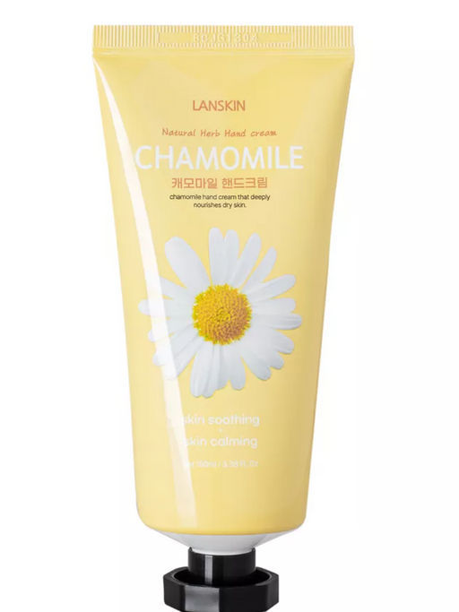 LanSkin Успокаивающий крем для рук с экстрактом ромашки 100мл