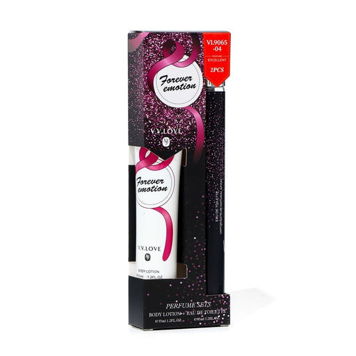 Парфюмерный набор женский Forever Emotion: туалетная вода 35 мл + лосьон для тела 35 мл