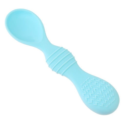 Тарелка детская на присоске с ложкой, силиконовая, МИКС - Simaland фото 5