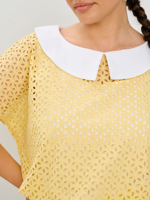 Комплект,сарафан и блузка MR029SS3 yellow - Maxroses фото 4