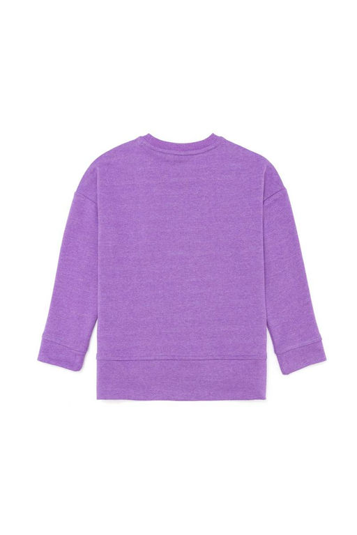 Сиреневая толстовка для девочек - U.s. polo assn фото 5