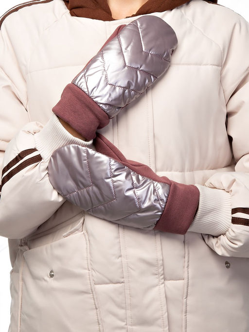 Рукавицы жен Labbra LB-CP-51 dirty pink