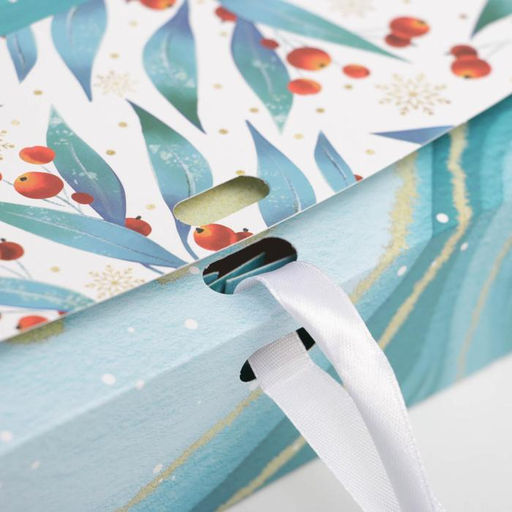 Цена за 6 шт. Складная коробка подарочная Волшебство, 20 х 18 х 5 см, БЕЗ ЛЕНТЫ - Дарите счастье фото 3