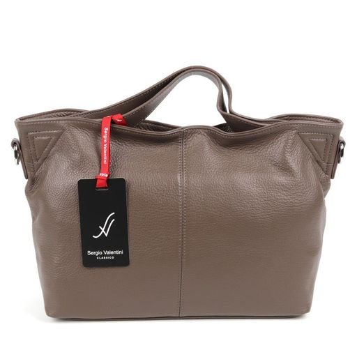 Женская кожаная сумка Sergio Valentini SV-2098 Хаки Н-4  фото 2
