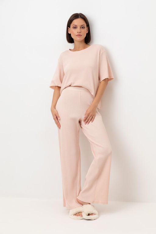 Е 20150/персиковый румянец пижама жен
