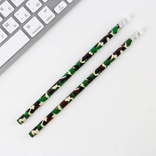 Цена за 2 шт. Подарочный набор Самому сильному и надежному. 23 февраля, блокнот, карандаши 2 шт., ч/г и значок-дерево - Artfox фото 6