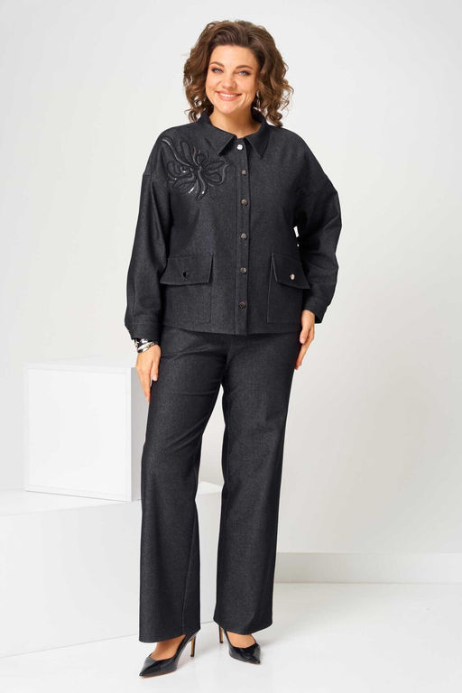 Костюм Асолия 1513 серый