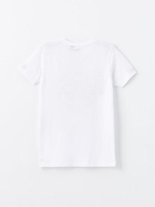 Bisiklet Yaka Fenerbah?e Bask?l? Erkek ?ocuk ?ortlu Pijama Tak?m? - Waikiki фото 3