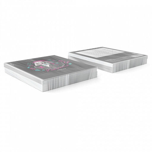 Цена за 5 шт. Тетрадь общая ученическая с пластиковой обложкой на скобе ErichKrause Persons, Химия, 48 листов, клетка  фото 3