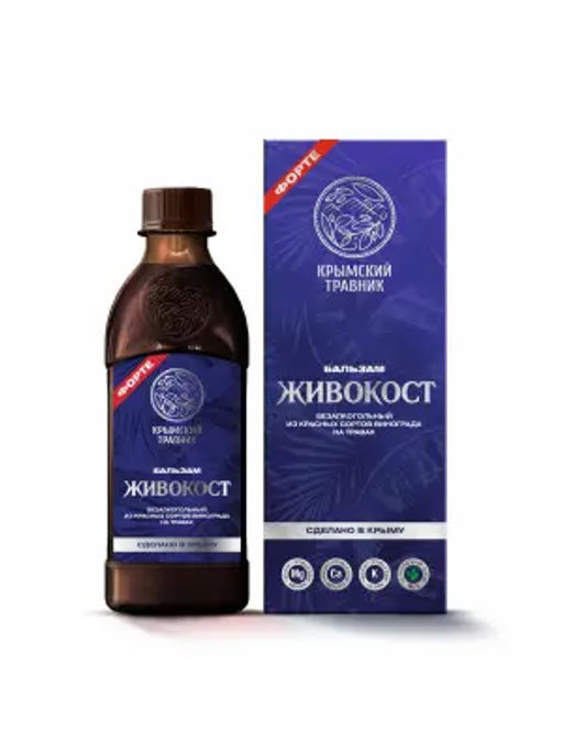 ЖИВОКОСТ (бальзам из красных соротв винограда на травах), 250 мл