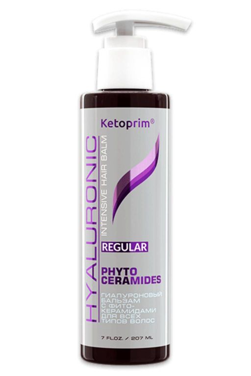 Гиалуроновый Бальзам Кетоприм Регуляр для всех типов волос, 207 ml