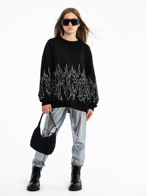 Брюки серебряный 234270506 - Nota bene фото 6