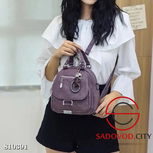 Сумка-рюкзак женский 25*20 см. - Bruno фото 6