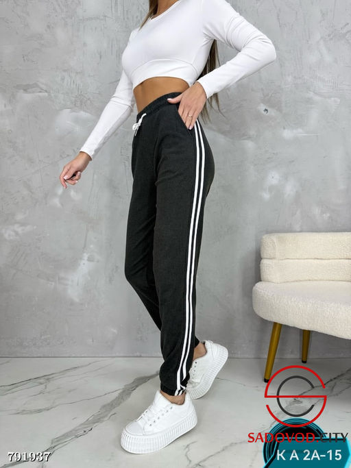 Женские Штаны На резинке спортивные - Bruno фото 6