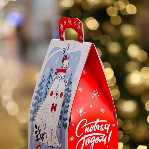 Цена за 5 шт. Подарочная коробка Сладкая парочка, 15 х 8,6 х 27 см - Simaland фото 7