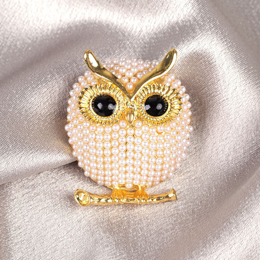 Брошь Сова / 3291 /уп 36/ микс