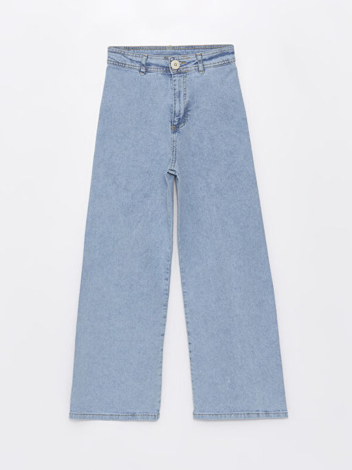 Wideleg K?z ?ocuk Jean Pantolon - Waikiki фото 3