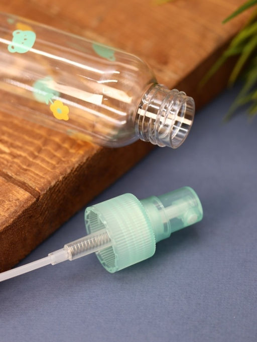 Дорожная бутылочка "Drawings", green (100 ml)