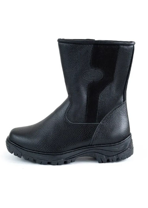 Сапоги мужские кожаные Байкал, литая подошва