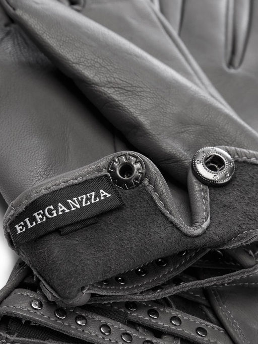 Перчатки женские б/п IS02006 grey - Eleganzza фото 4