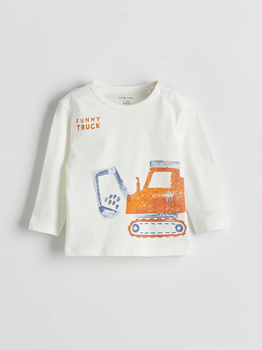 Bisiklet Yaka Erkek Bebek Pijama Tak?m? 2li