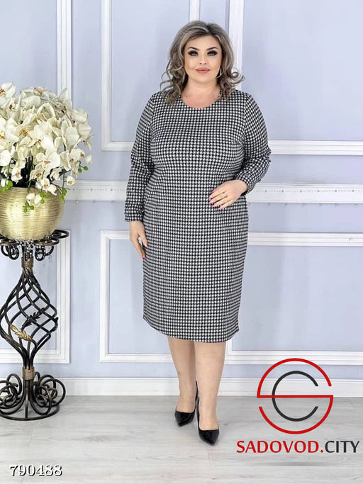 Женское платье с принтом - Bruno фото 3