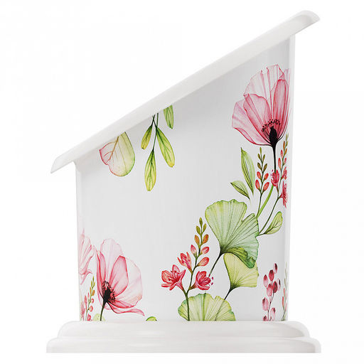 Подставка для столовых приборов пластмассовая Маки 16х13х16см, 4-хсекционная (Россия) - Домашняя Мода фото 5