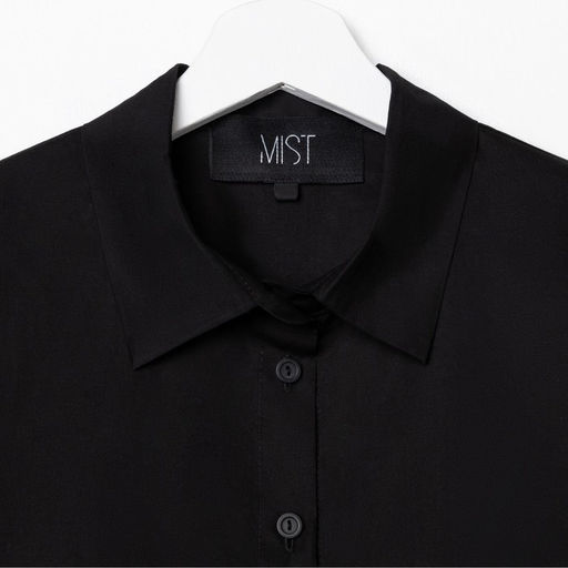 Рубашка женская MIST: Classic Collection, размер 50, чёрная