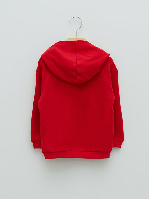 Uzun Kollu Minnie Mouse Bask?l? K?z Bebek Hoodie - Waikiki фото 2