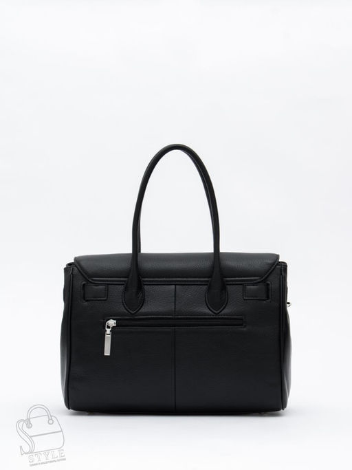 Сумка женская кожаная 1081M black Polina&Eiterou