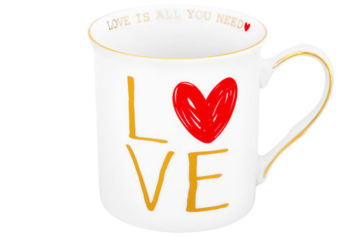 Кружка 310 мл 12*8,5*9 см LOVE NEW BONE CHINA - Elan gallery фото 18