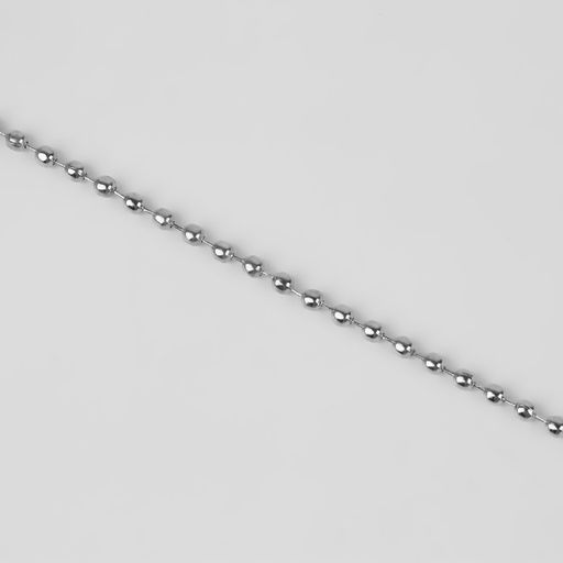 Цепочка для сумки, железная, d = 2,3 мм, 10 0,5 м, цвет серебряный