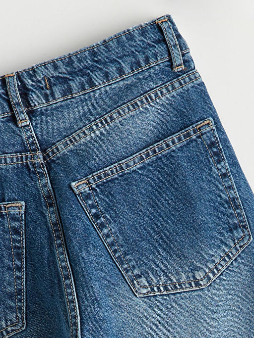 Wideleg Kad?n Jean Pantolon