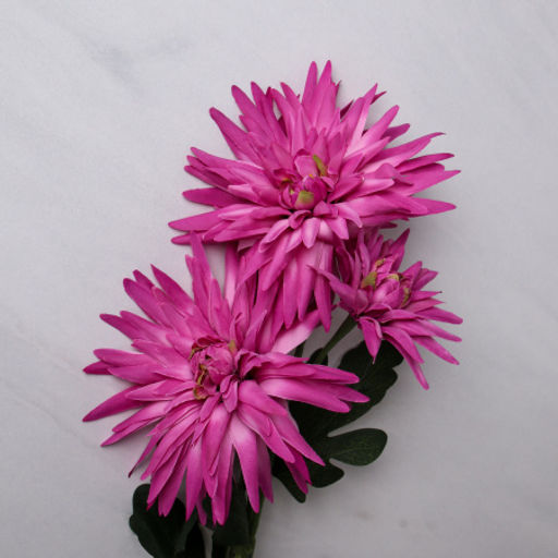 Цветок искусственный Хризантема кустовая 73 см / CCHK-73 /уп 100/576/ - Галеонтрейд фото 6