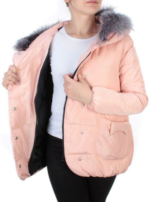 15133 PINK POWDER Куртка зимняя женская (200 гр. холлофайбера) - Fashion фото 9