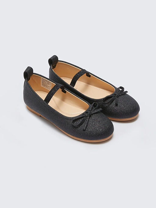 32-37 Numara Fiyonk Detayl? K?z ?ocuk Babet - Waikiki фото 3